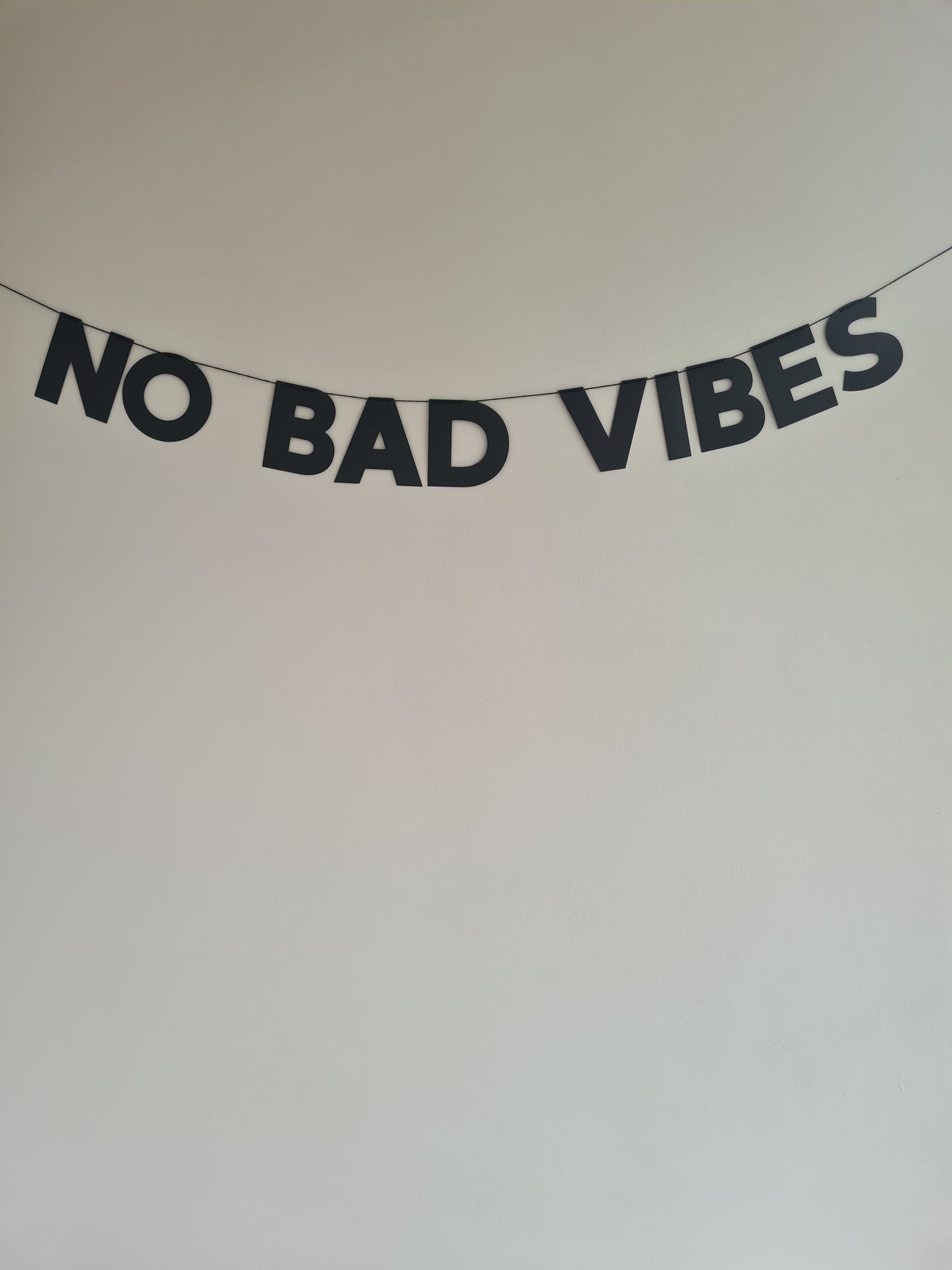 No Bad Vibes Garland