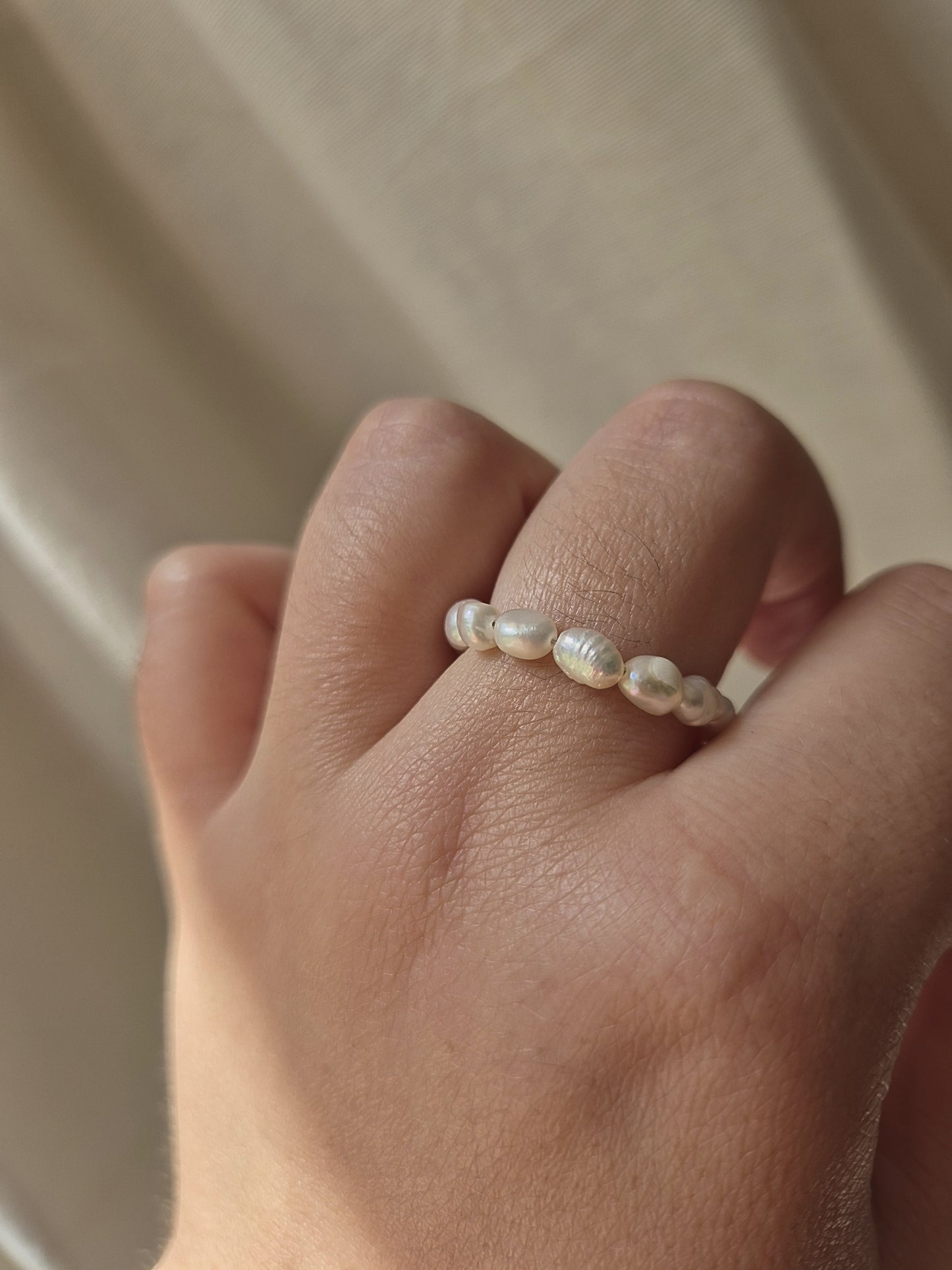Freshwater Pearl Ring - Rukami Studio