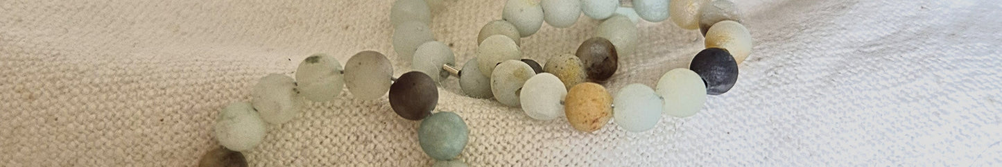 Amazonite Bead Ring - Rukami Studio
