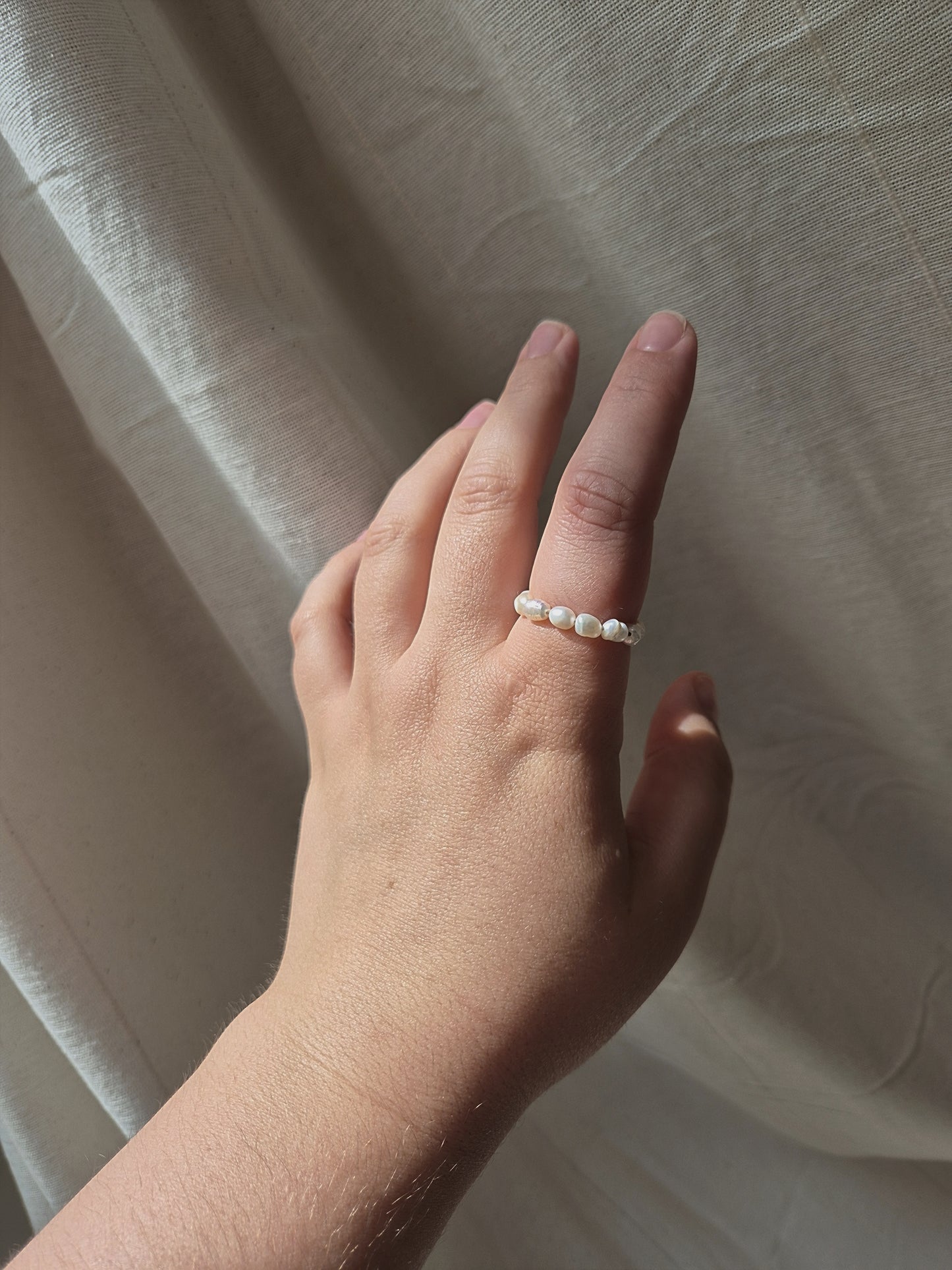 Freshwater Pearl Ring - Rukami Studio