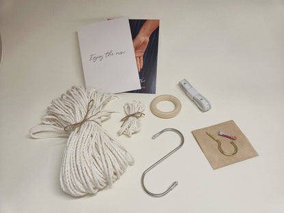 DIY Makramée Blumenampel Set
